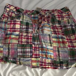 Colorful Plaid Women's Skirt